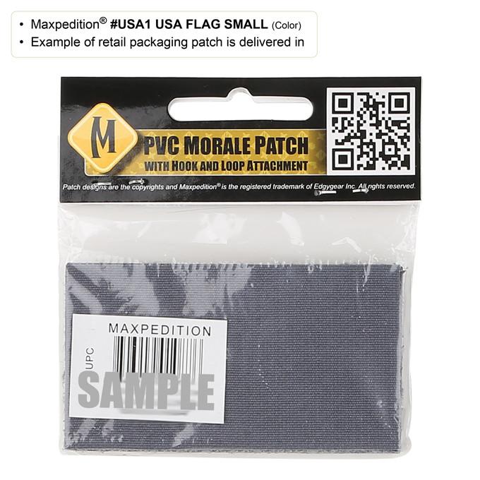 Maxpedition USA Flag (LE Thin Blue Line) Patch Small