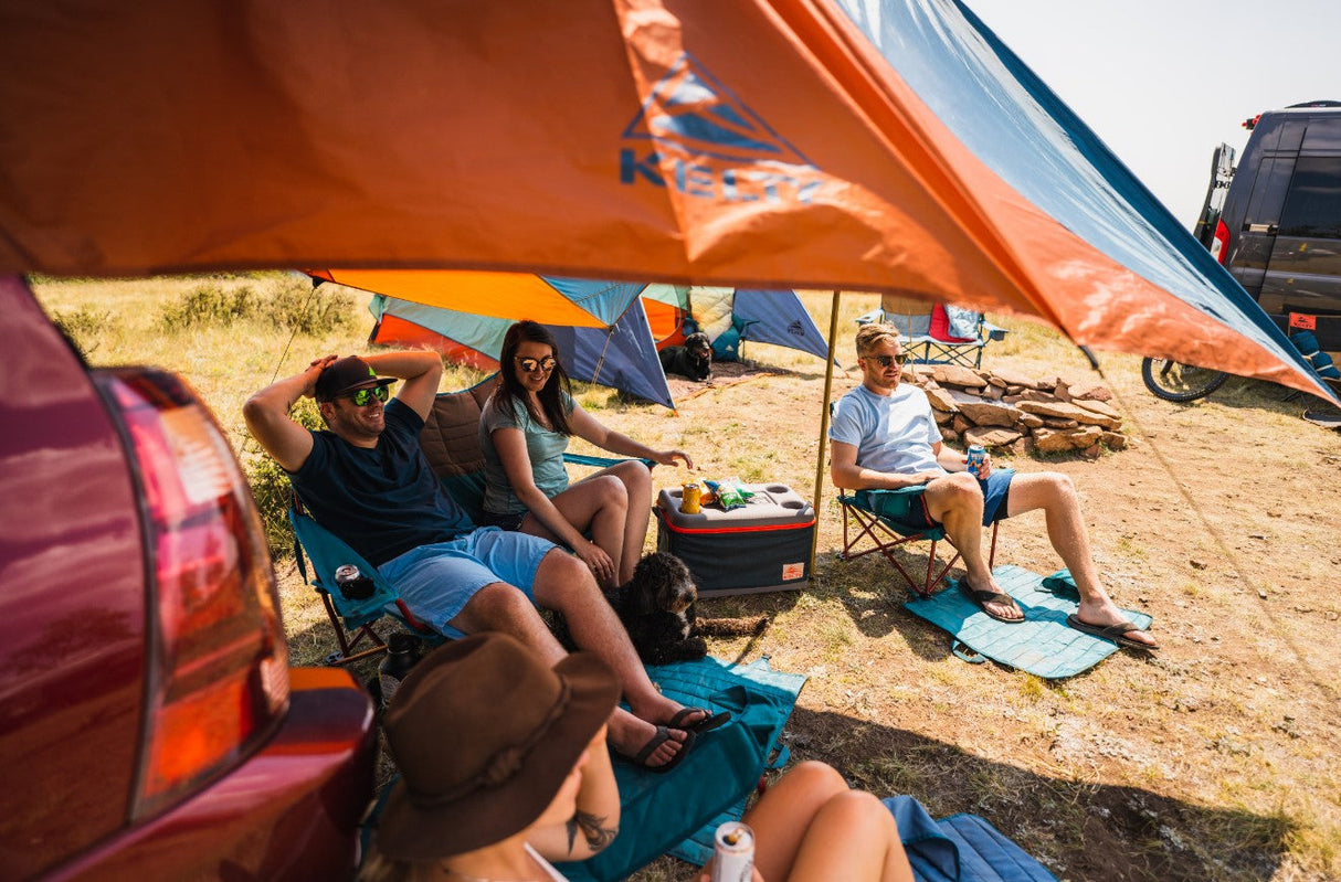 Kelty Waypoint Vehicle Tarp Shelter - Reflecting Pond/Gingerbread