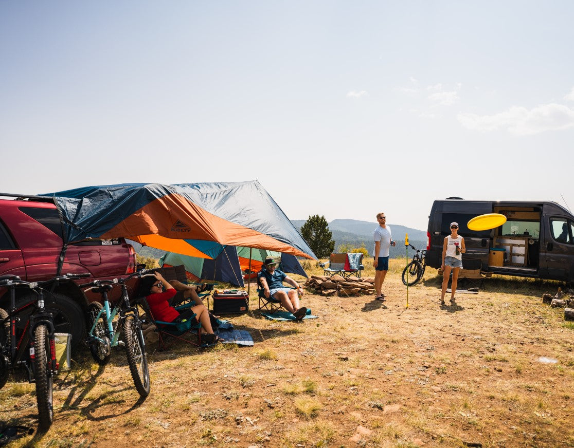 Kelty Waypoint Vehicle Tarp Shelter - Reflecting Pond/Gingerbread