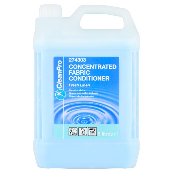 CleanPro Fresh Linen Concentrated Fabric Conditioner 5 Litre