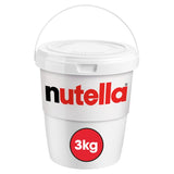 3kg Nutella Hazelnut and Chocolate Spread Tub - Bulk Food Ration Storage