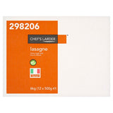 Chef's Larder Lasagne 12 x 500g (6kg) - Bulk Food Ration Storage