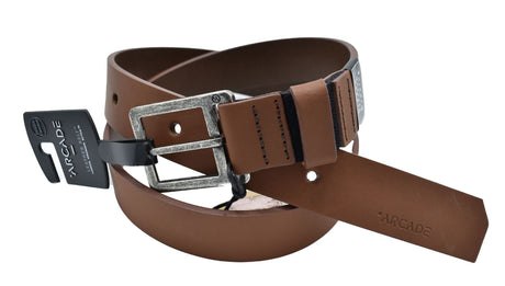 Arcade Padre Leather Belt - Brown