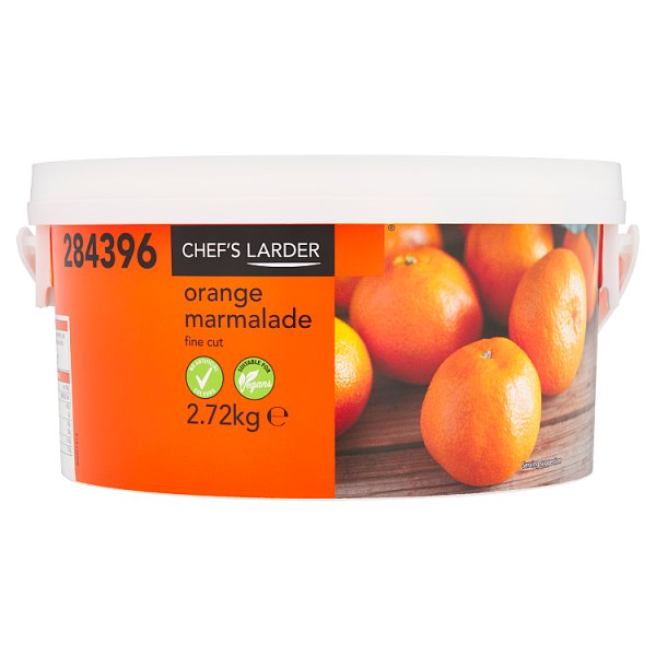 2.72kg Chef's Larder Orange Marmalade - Bulk Food Ration Storage