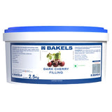 2.5kg Bakels Dark Cherry Filling - Bulk Food Ration Storage