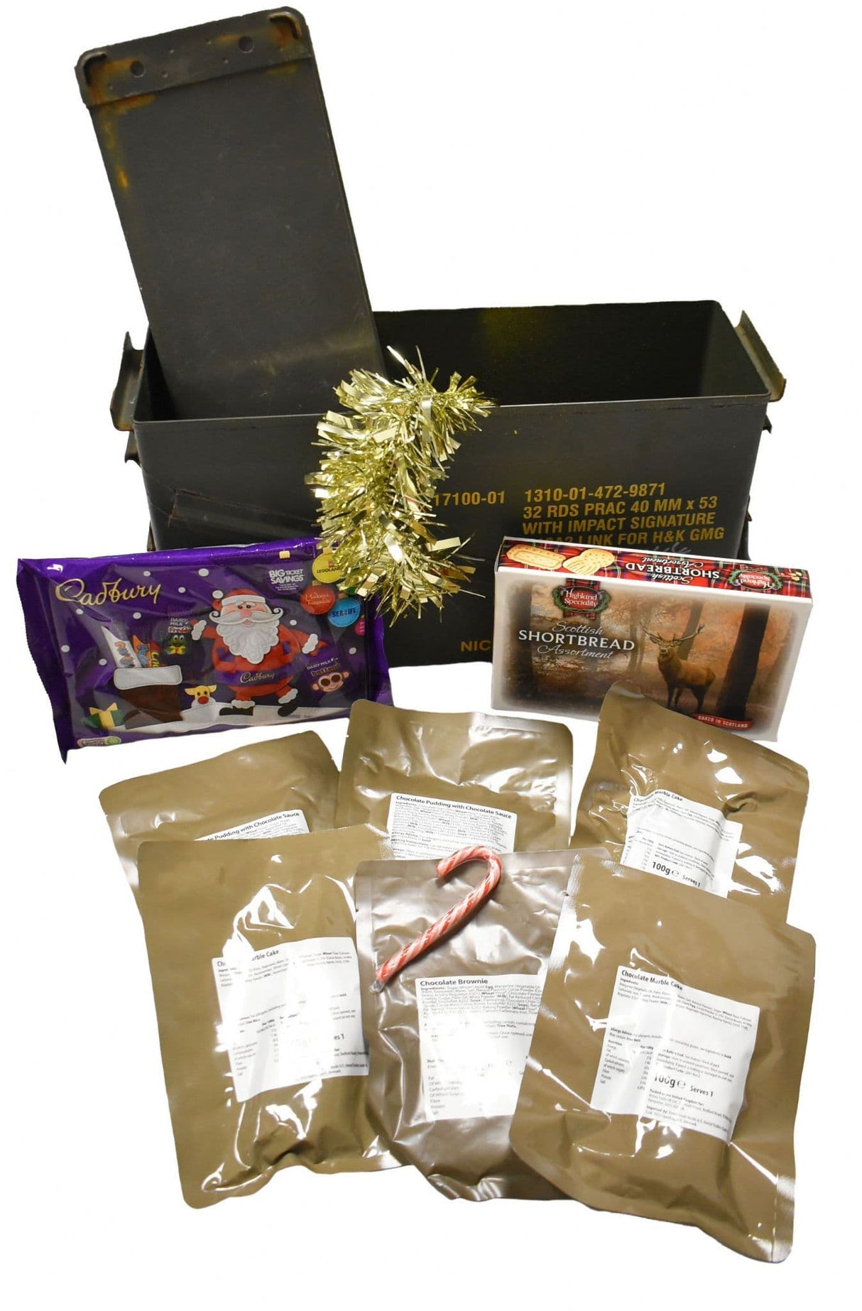 British Military 40mm Dessert Ration Hamper