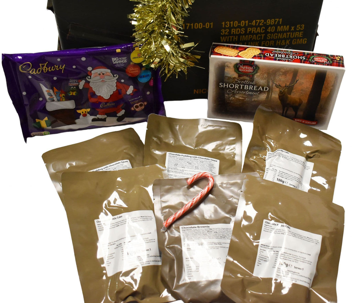 British Military 40mm Dessert Ration Hamper