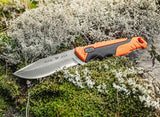 Buck 656 Large Pursuit Fixed Blade Knife - Orange/Black Pro