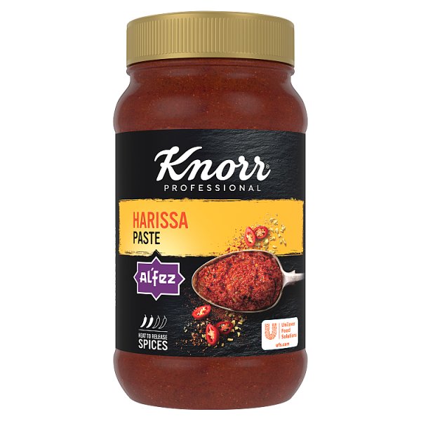 1.1kg Knorr Professional Harissa Paste - Bulk Food Ration Storage
