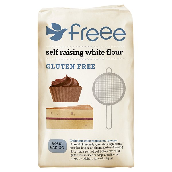 1kg FREEE Gluten Free Self Raising White Flour - Bulk Food Ration Storage