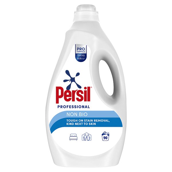 Persil Professional Non Bio Laundry Detergent, 4.95 Litre 90 Washes