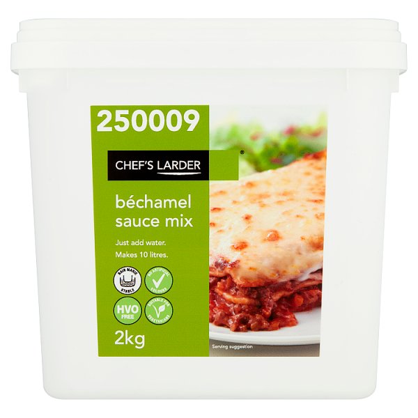 2kg Chef's Larder Béchamel Sauce Mix - Bulk Food Ration Storage