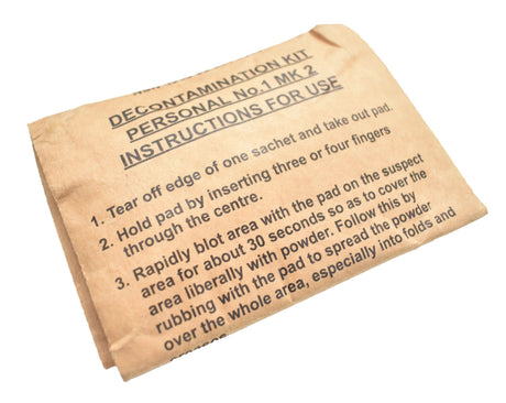 Ex Military Decontamination Kit DKP1 MK2