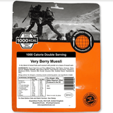 Expedition Foods Freeze Dried Meal Pouch - Breakfast Very Berry Muesli - Various Sizes