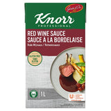 Knorr Professional Red Wine Sauce 1 Litre - Bulk Food Ration Storage