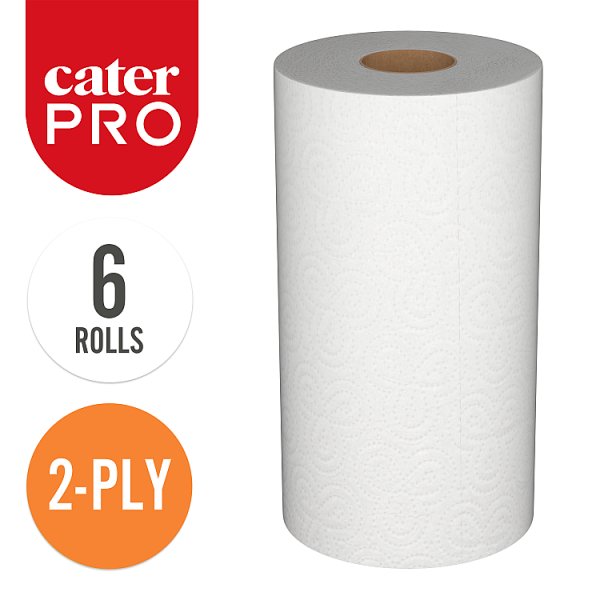 CaterPro 6 Paper Kitchen Towel Double Rolls