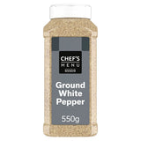 550g Chef's Menu Ground White Pepper - Bulk Food Ration Storage
