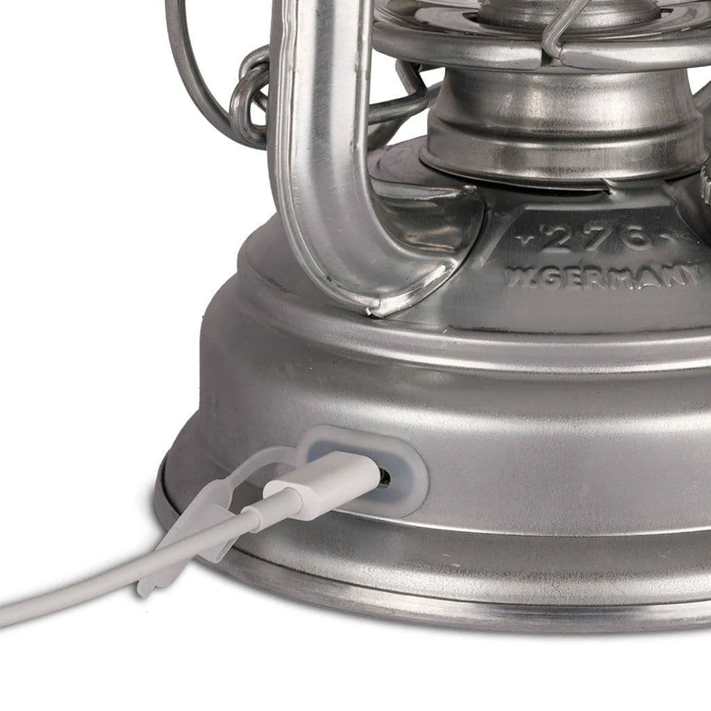 Feuerhand Baby Special 276 LED Hurricane Lantern - Sage Green