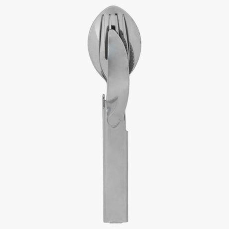 Highlander Military-Style Knife, Spoon, Fork Set