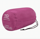 Highlander Sleepline Junior Kids Mummy Sleeping Bag - Pink