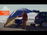 Kelty Sideroads Vehicle Awning Tent - Midnight Navy/Winter Moss