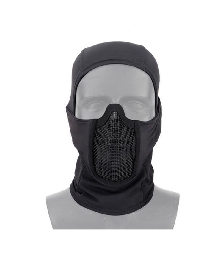 Kombat UK Tactical Operators Mesh Balaclava Face Mask - Black