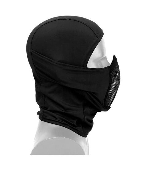 Kombat UK Tactical Operators Mesh Balaclava Face Mask - Black