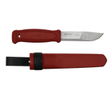Mora Kansbol Stainless Steel Bushcraft Knife - Dala Red