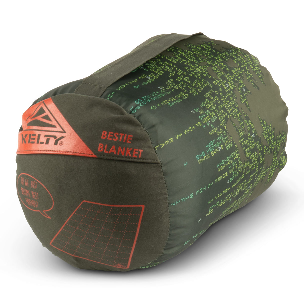 Kelty Bestie Treeline Blanket - Winter Moss