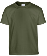 Kombat UK Kids Plain Military T-shirt - Olive Green
