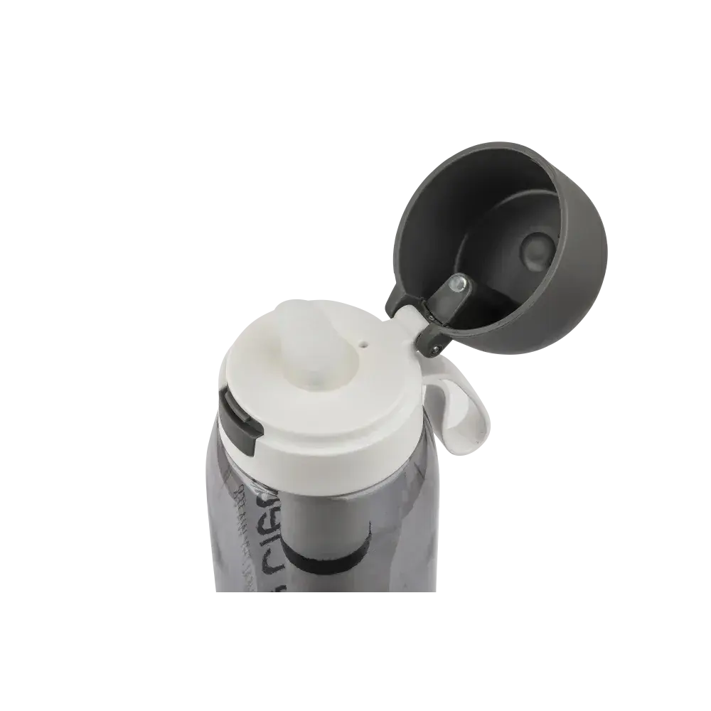 Pure Clear Active Water Filter Bottle - Grey