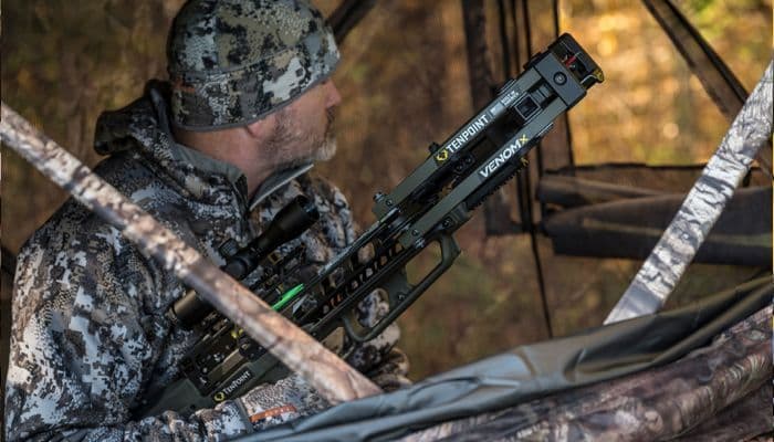 Tenpoint VenomX ACUSlide Compound Crossbow Package in Moss Green