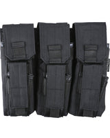 Kombat UK Triple Mag Pouch WITH Pistol Mag - Black