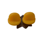 US Army Vintage Major Oak Leaf Pin - Brown